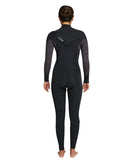 O'NEILL Women's Bahia 4/3mm Steamer Chest Zip Wetsuit 2023 - Black Night Reef
