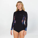 O'NEILL Women's Bahia 2mm Long Sleeve Mid Spring Suit Back Zip 2026 - Tropic Texta