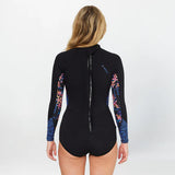 O'NEILL Women's Bahia 2mm Long Sleeve Mid Spring Suit Back Zip 2026 - Tropic Texta