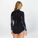 O'NEILL Women's Bahia 2mm Long Sleeve Mid Spring Suit Back Zip 2026 - Tropic Texta