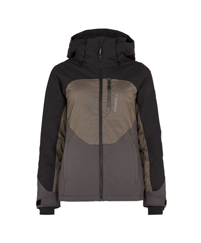 O'Neill Carbonite Ladies Jacket 2024 - Black Out Colour Block