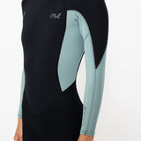 O'NEILL Women's Reactor 2mm Long Sleeve Boyleg Spring Suit Back Zip 2026/27 - Eucalyptus