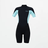 O'NEILL Women's Reactor 2mm Short Sleeve Spring Suit Back Zip 2026/27 - Bright Blue