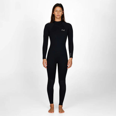 O'Neill Women's Reactor 3/2mm GBS Steamer Wetsuit 2026 - Black