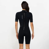 O'NEILL Women's Reactor 2mm Short Sleeve Spring Suit Back Zip 2026/27 - Black