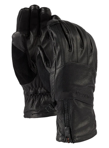Burton AK Leather Tech Gloves 2023 - True Black