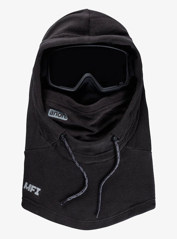 ANON MFI Fleece Helmet Hood Clava - Black