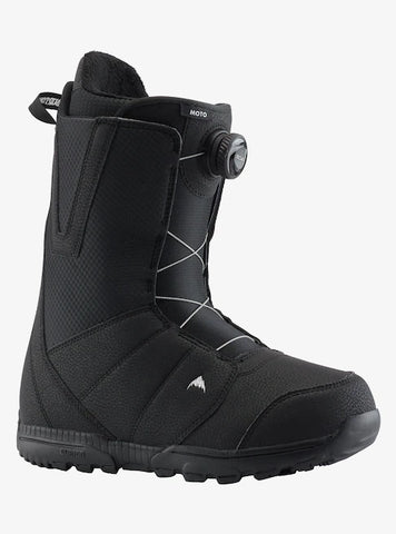 Burton Moto Boa Men's Snowboard Boot Wide 2023 - Black