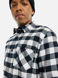 Burton Favorite Long Sleeve Flannel 2024 - Stout White Buffalo Plaid