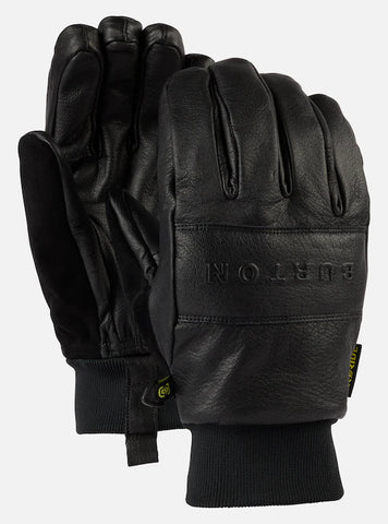 Burton Treeline Leather Gloves 2023 - True Black