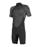 O'NEILL Boys Reactor II 2mm Spring Wetsuit - Black/Graphite