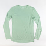 Le Bent Womens Core 200 Crew Base Layer - Spray