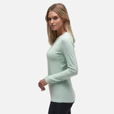 Le Bent Womens Core 200 Crew Base Layer - Spray