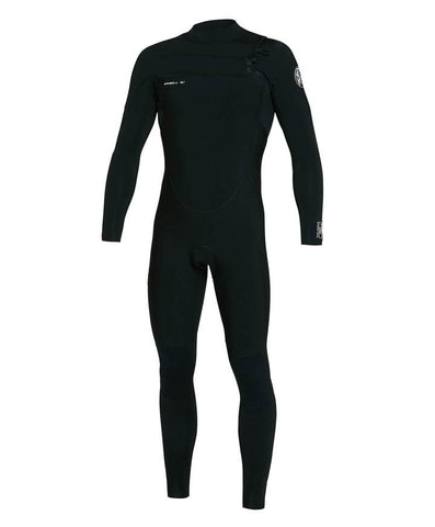 O'Neill Defender 4/3MM Chest Zip Steamer Wetsuit 2023 - Black