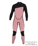 O'Neill Defender 3/2mm Back Zip Steamer Wetsuit 2024 - Black