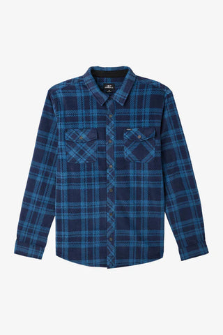 O'Neill Glacier Plaid Shirt - Navy