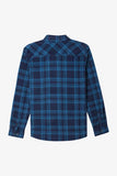 O'Neill Glacier Plaid Shirt - Navy