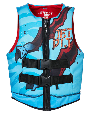 JETPILOT Boys Rex Cause Youth Vest - Blue 2023