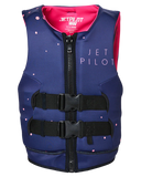 JETPILOT Girls Wings Cause Youth Vest - Navy 2023