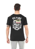 Picture Fast Food T-Shirt "Black"