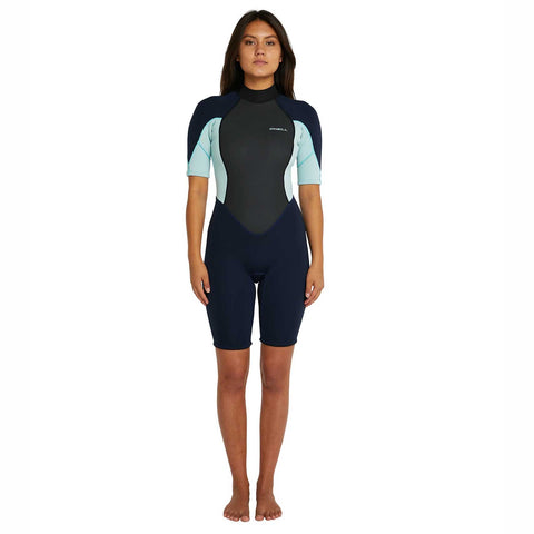 O'Neill Women's Reactor II 2mm Spring Suit Wetsuit - Abyss Aqua