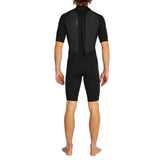 O'Neill Men's Factor Back Zip Short Sleeve Spring 2mm Wetsuit - Black