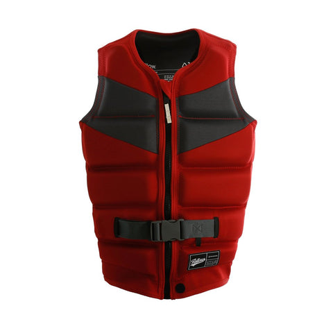 Follow Primary Mens Vest - Red