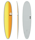 Torq Longboard Fade- 8' "Yellow-Orange/Grey"