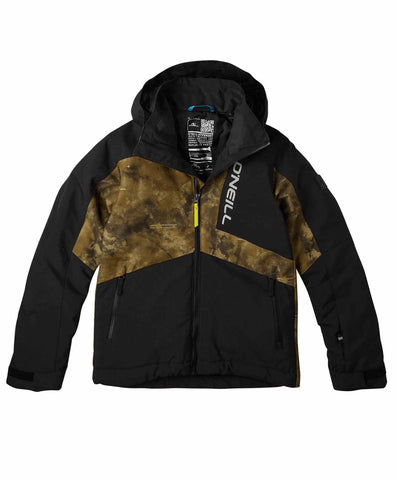 O'Neill Hammer AOP Youth Jacket - Black Out AOP 2022