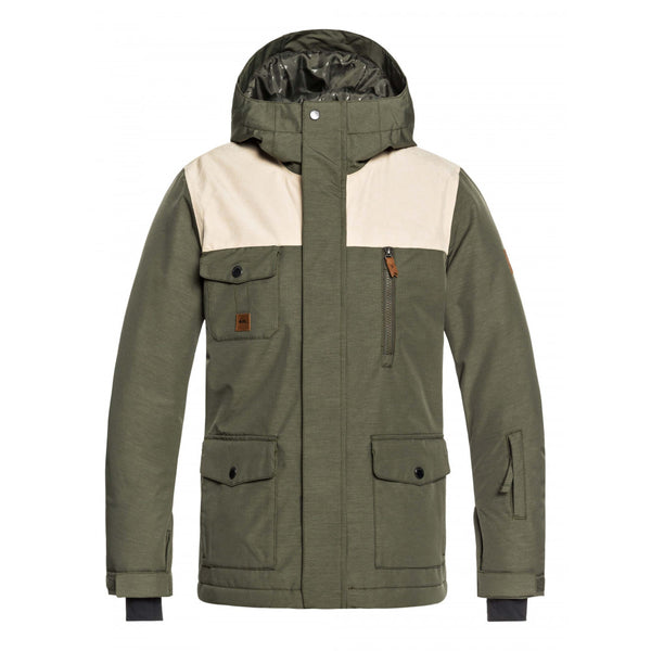 Quiksilver raft snowboard jacket hot sale