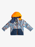Quiksilver Little Mission Insulated Snow Youth Jacket 2023 - Insignia Blue Big Tribe