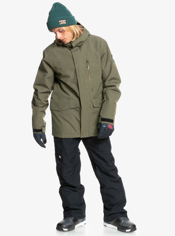 Quiksilver mission solid snowboard jacket on sale