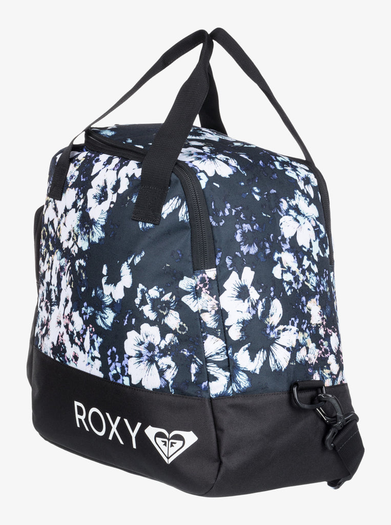 ROXY Northa 31L Snowboard/Ski Boot Bag 2023 True Black Black Flowers