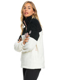 Roxy Alabama Womens Sherpa Fleece 2023 - Egret