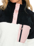 Roxy Alabama Womens Sherpa Fleece 2023 - Egret