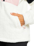 Roxy Alabama Womens Sherpa Fleece 2023 - Egret