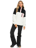 Roxy Alabama Womens Sherpa Fleece 2023 - Egret