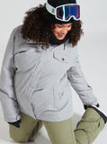 Roxy Billie Womens Insulated Snow Jacket 2023 - Heather Grey