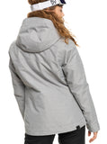 Roxy Billie Womens Insulated Snow Jacket 2023 - Heather Grey
