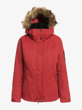 Roxy Meade Insulated Snow Womens Jacket 2023 - Brick Red