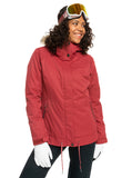 Roxy Meade Insulated Snow Womens Jacket 2023 - Brick Red