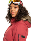 Roxy Meade Insulated Snow Womens Jacket 2023 - Brick Red