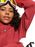 Roxy Meade Insulated Snow Womens Jacket 2023 - Brick Red