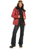 Roxy Meade Insulated Snow Womens Jacket 2023 - Brick Red