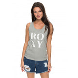 Roxy Billy Twist Palm Tank Top Wrought Iron