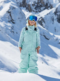 Roxy Lola Insulated Snow Bib Girls Pants 2023 - Fair Aqua