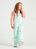 Roxy Lola Insulated Snow Bib Girls Pants 2023 - Fair Aqua
