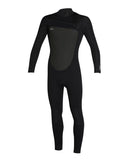 O'NEILL FOCUS 3/2mm Chest Zip Sealed Mens Wetsuit - Black