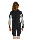 O'Neill Girl's Bahia 2mm Long Sleeve Spring Suit Wetsuit - Wildflower