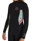 O'Neill Girl's Bahia 2mm Long Sleeve Spring Suit Wetsuit - Wildflower